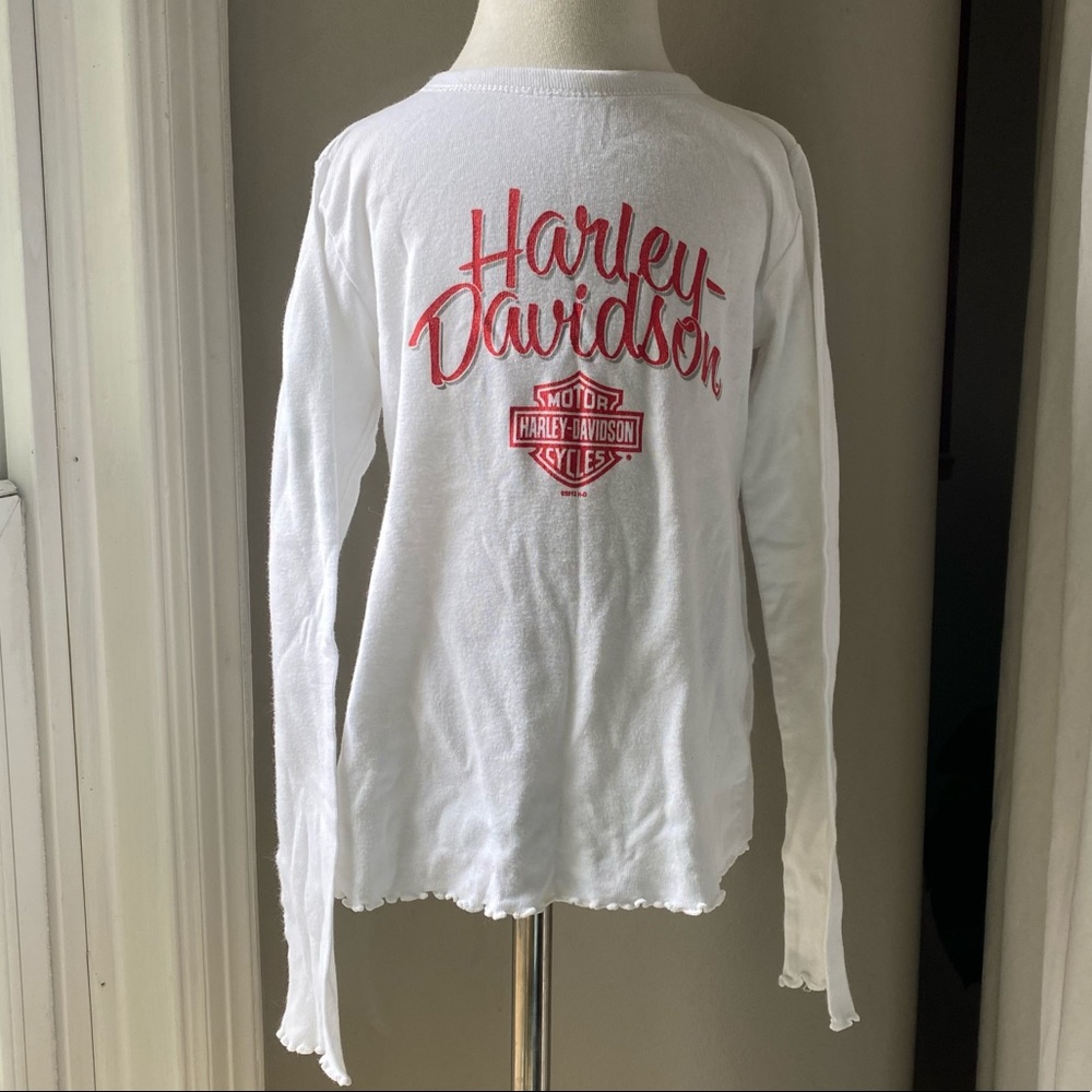 Harley Davidson girls long sleeve t shirt